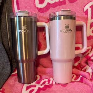 Stanley 40oz Champagne Ombré and Pink Parfait Pearlescent Bundle